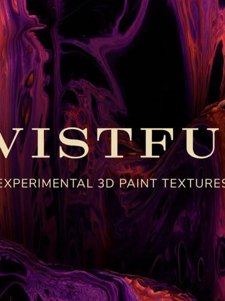 Wistful – Experimental 3D Paint Textures Graphics - Image 9