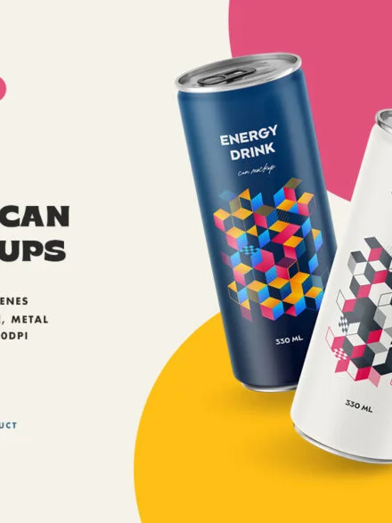 Soda Can Mockups Graphics - Image 7