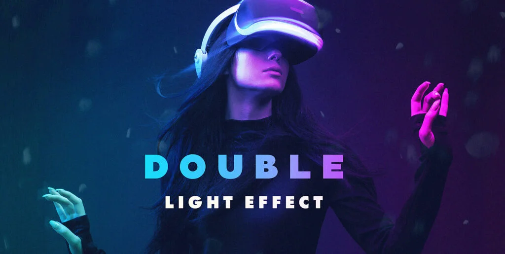 Double Light Photoshop Effect Graphics - Image 1