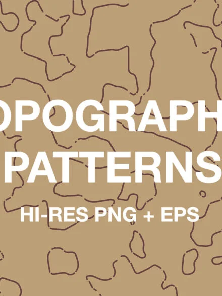 Topographic Patterns Graphics - Image 3