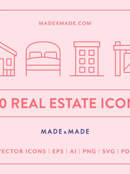 Line Icons – Real Estate Graphics - Image 8