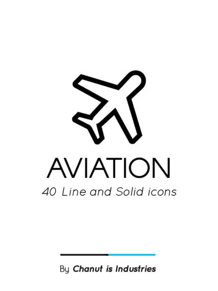 Aviation Premium Icon Pack Graphics - Image 10