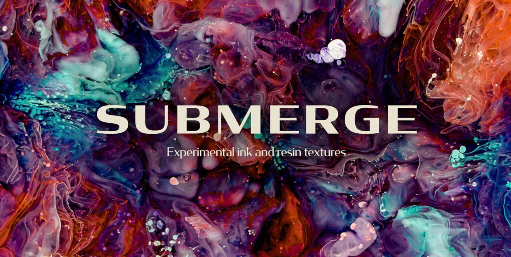 Submerge – Ink & Resin Textures Graphics - Image 1