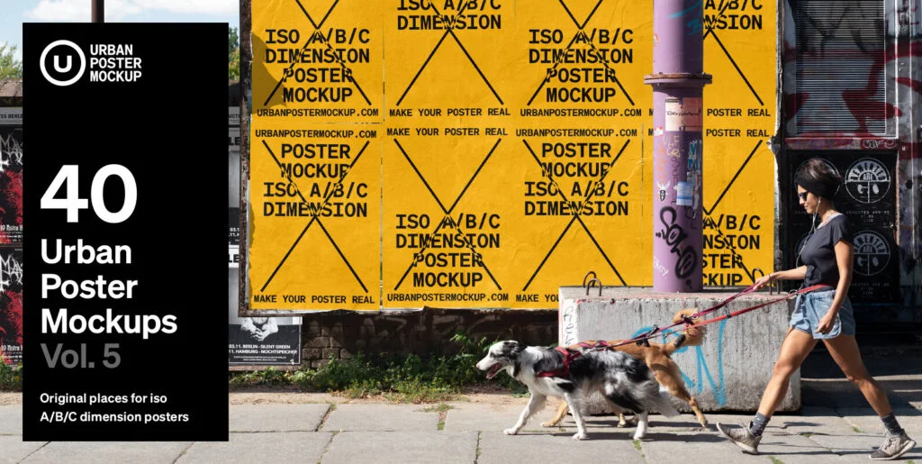 Urban Poster Mockup Vol.5 Graphics - Image 1