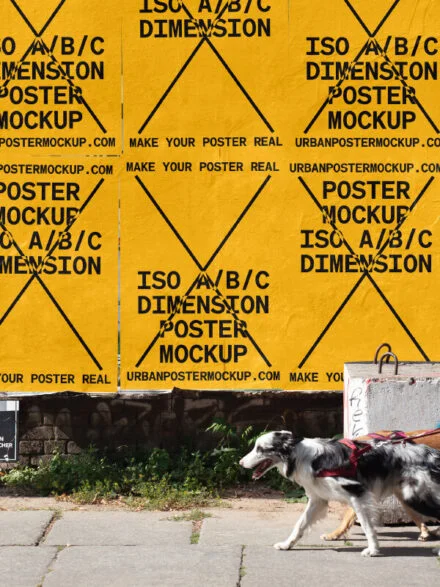 Urban Poster Mockup Vol.5 Graphics - Image 1