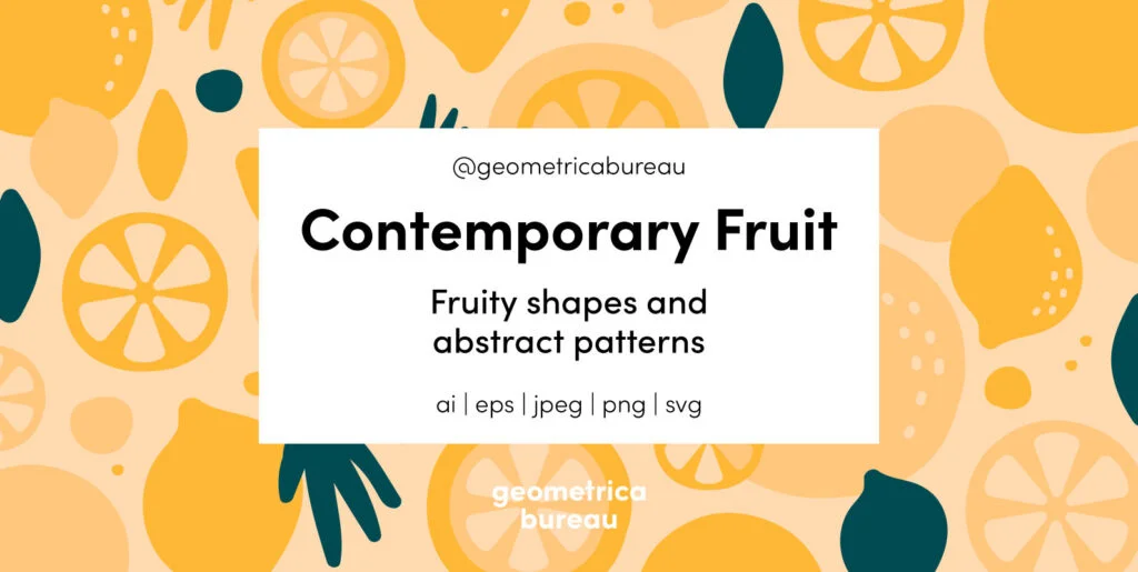 Contemporary Fruit Graphics - Image 2