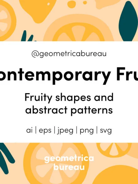 Contemporary Fruit Graphics - Image 3