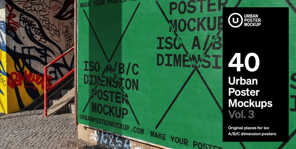 Urban Poster Mockup Vol.3 Graphics - Image 2