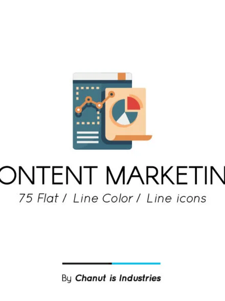 Content Marketing Premium Icon Pack Graphics - Image 2