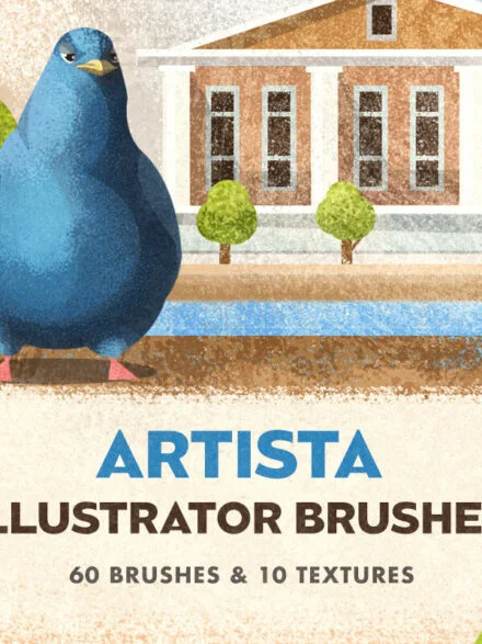 Artista Brushes for Illustrator Graphics - Image 1