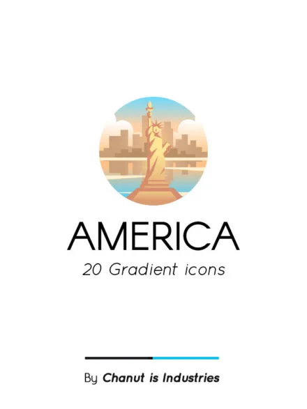 America Premium Icon Pack Graphics - Image 8
