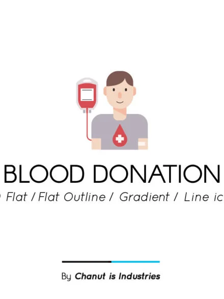 Blood Donation Premium Icon Pack Graphics - Image 5