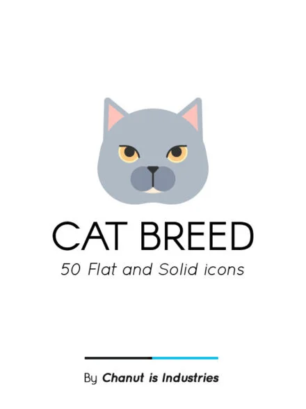 Cat Breed Premium Icon Pack Graphics - Image 3