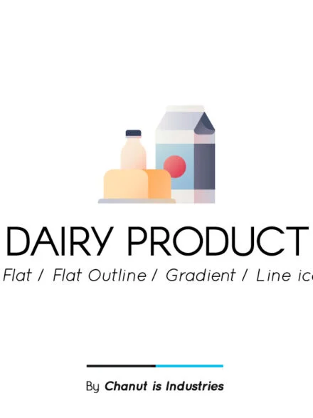 Dairy Product Premium Icon Pack Graphics - Image 2
