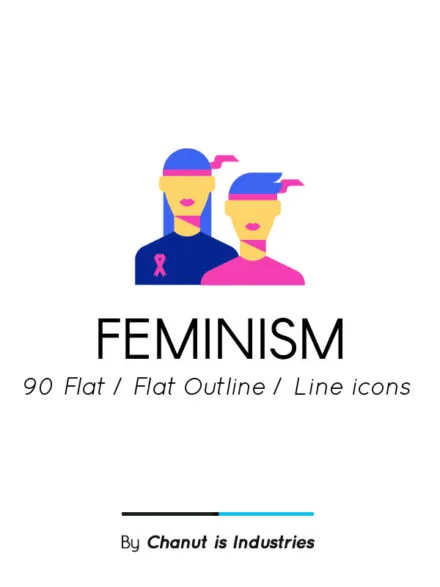 Feminism Premium Icon Pack Graphics - Image 10