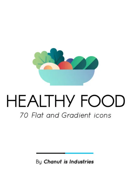 Healthy Food Premium Icon Pack Graphics - Image 3