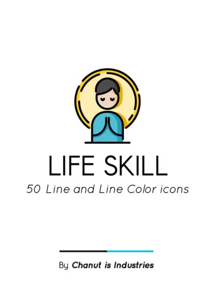 Life Skill Premium Icon Pack Graphics - Image 5