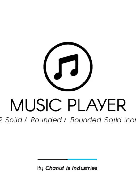 Music Player Premium Icon Pack Graphics - Image 1