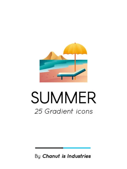 Summer Premium Icon Pack Graphics - Image 4