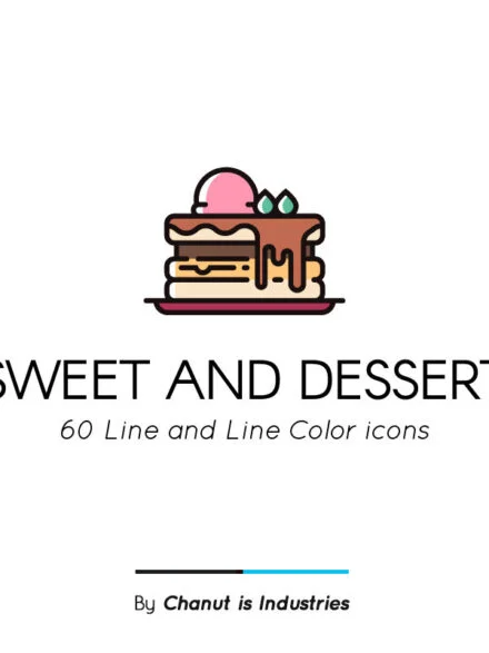 Sweet and Dessert Premium Icon Pack Graphics - Image 2