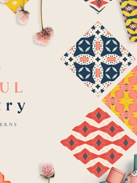 Playful Geometry Seamless Patterns Graphics - Image 7