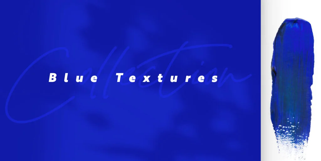 Acrylics Blue Textures Collection Graphics - Image 2
