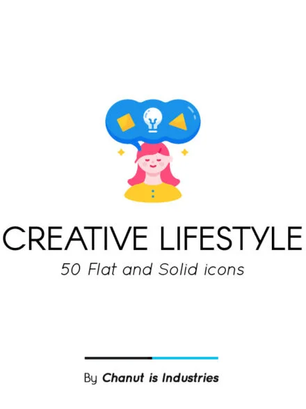 Creative Lifestyle Premium Icon Pack Graphics - Image 2