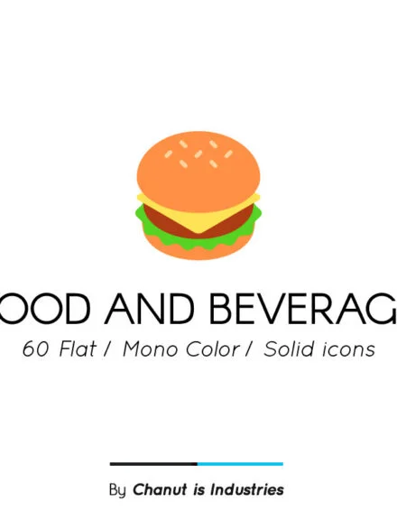 Food and Beverage Premium Icon Pack Graphics - Image 4