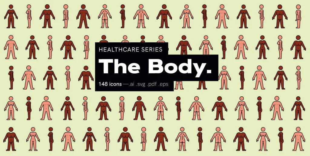The Body – Healthcare Icons Graphics - Image 2