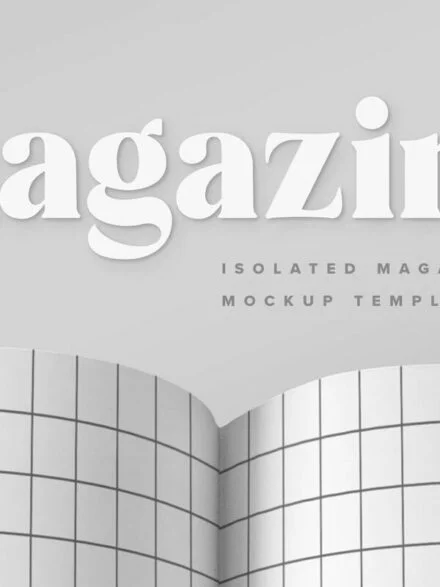 Minimalistic Magazine Spread Mockup Graphics - Image 11