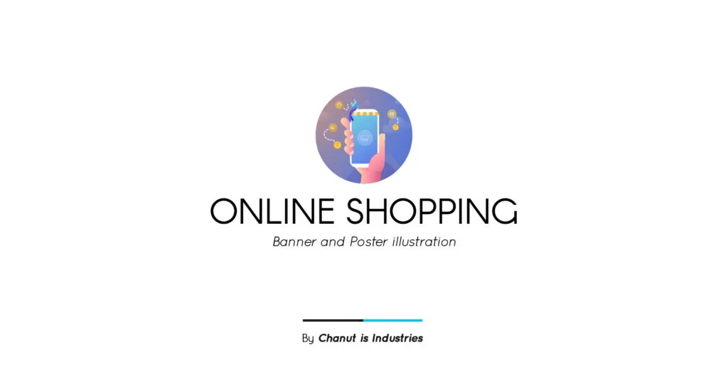 Online Shopping Premium Illustration pack Graphics - Image 1