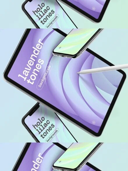 Holographic Gradient Backgrounds Graphics - Image 10
