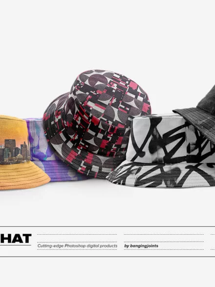 Bucket Hat Mockup Pack Graphics - Image 1