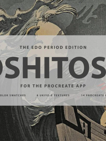 Yoshitoshi Procreate Kit Graphics - Image 2