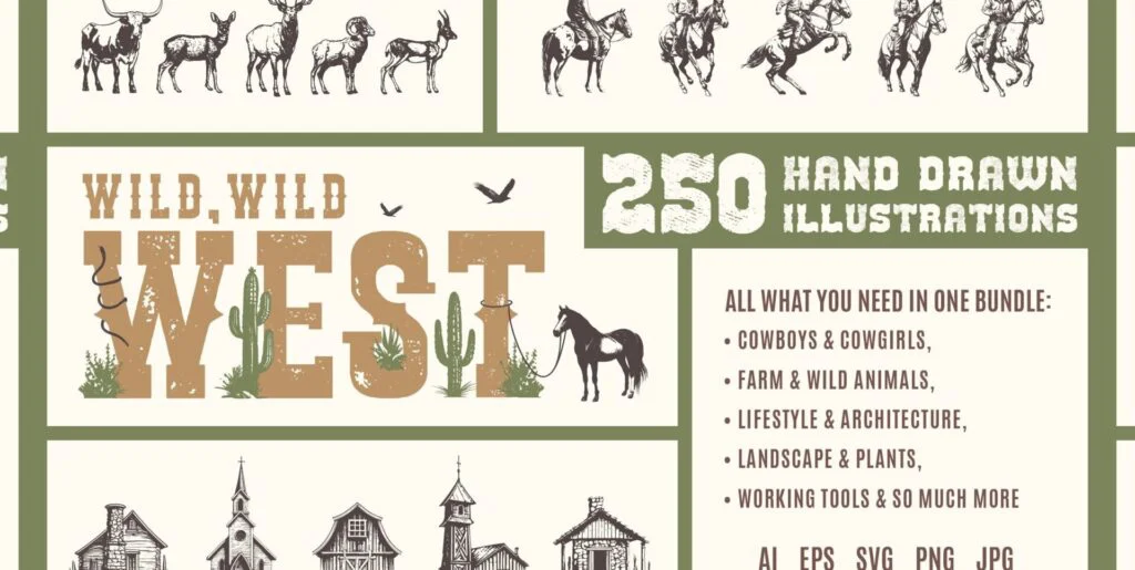 Wild Wild West Graphics - Image 2