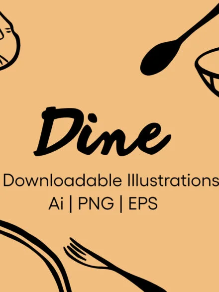 Dine – Illustration Bundle Graphics - Image 7