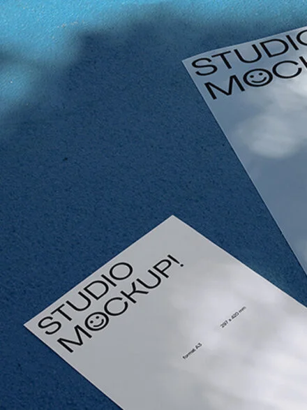 On The ground – minimalist mockup Graphics - Image 3