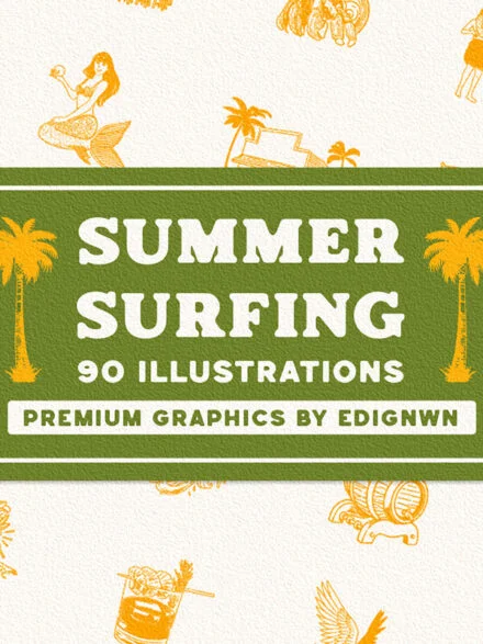 Summer Surfing Graphics - Image 7
