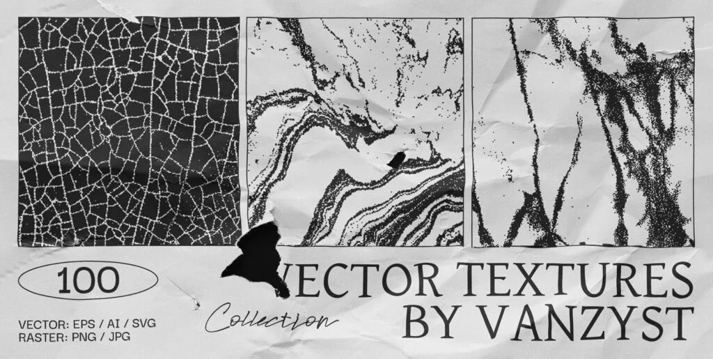 100 Bitmap Vector Textures Graphics - Image 2