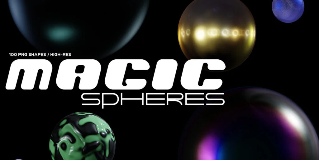 Magic Spheres – 100 PNG shapes Graphics - Image 2