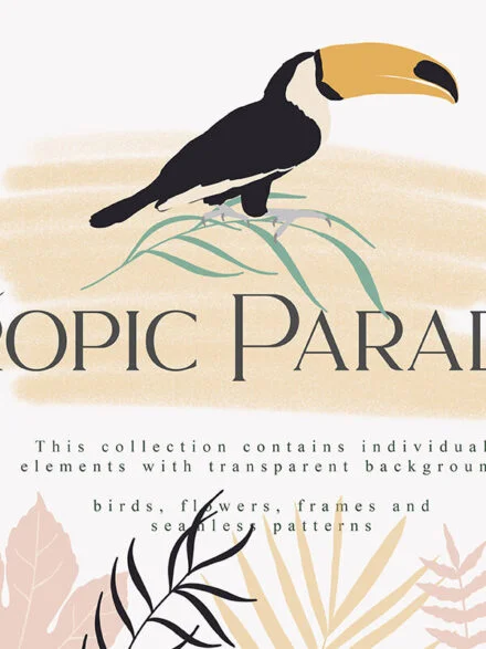 Tropic Paradise Collection Graphics - Image 5