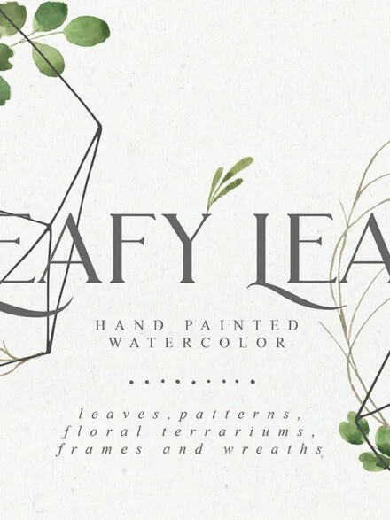 Leafy Leaf Collection Graphics - Image 8