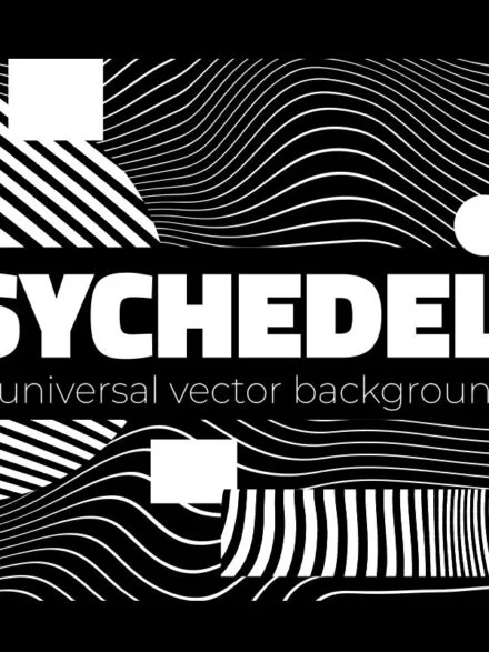Psychedelic Wave Backgrounds Graphics - Image 6