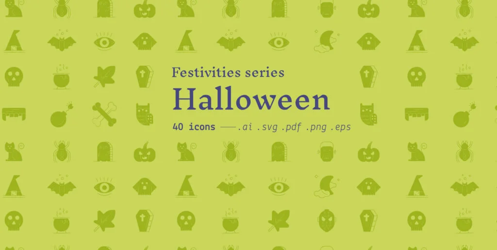 Halloween – Festivities Icons Graphics - Image 2