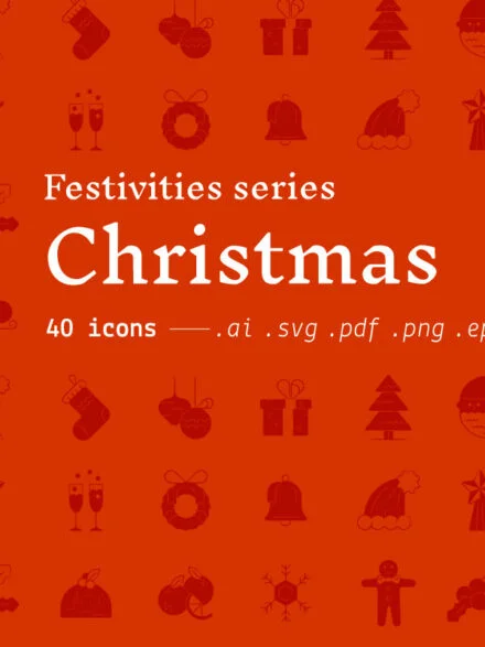Christmas – Festivities Icons Graphics - Image 7