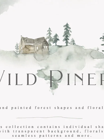 Wild Pinery Collection Graphics - Image 1