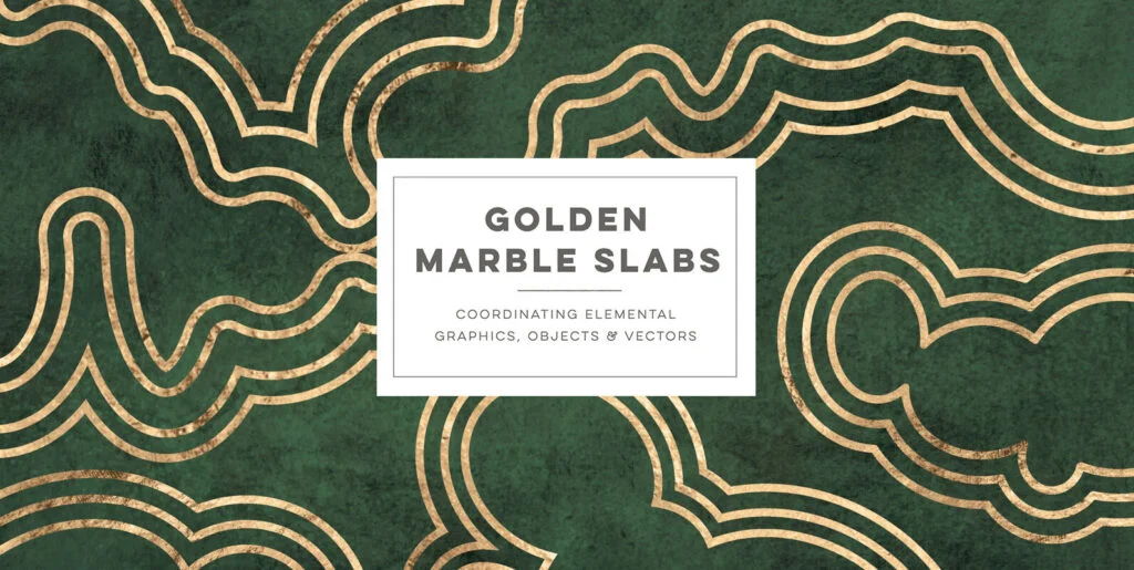 Golden Marble Slabs Graphics - Image 1