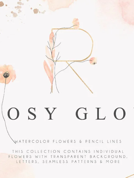 Rosy Glow Collection Graphics - Image 9