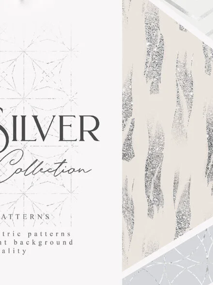 Fancy Silver Pattern Collection Graphics - Image 1