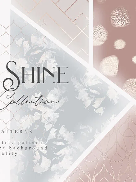 Trendy Shine Pattern Collection Graphics - Image 11